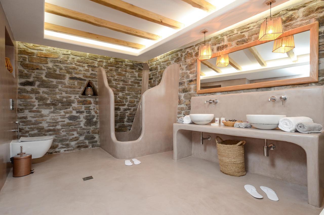 Flora'S Villa With Plunge Pool Agkidia Экстерьер фото